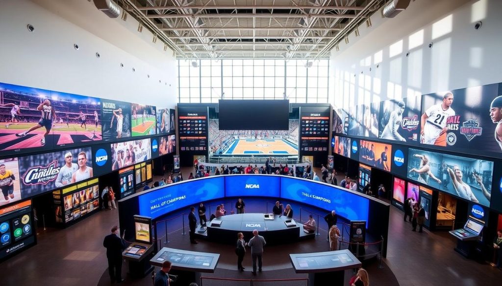 NCAA Hall of Champions tour experience