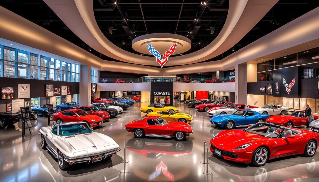 National Corvette Museum showcasing Corvette history