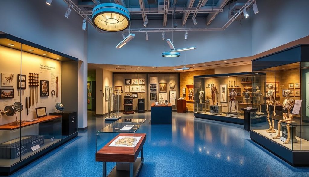 National Museum of Health and Medicine with medical artifacts in Silver Spring