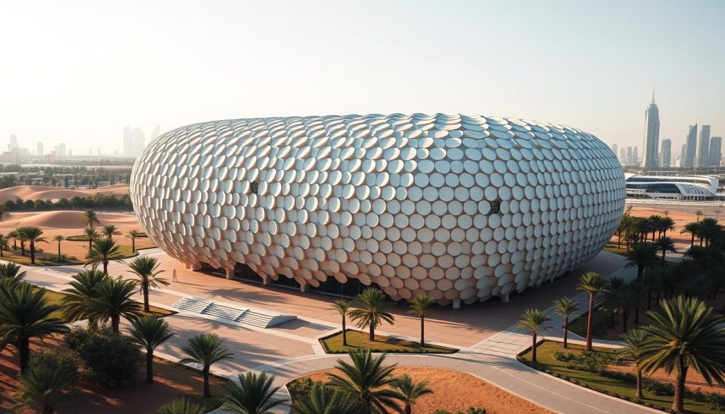 National Museum of Qatar architectural landmark