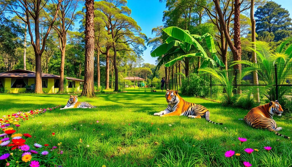 National Tiger Sanctuary wildlife excursion