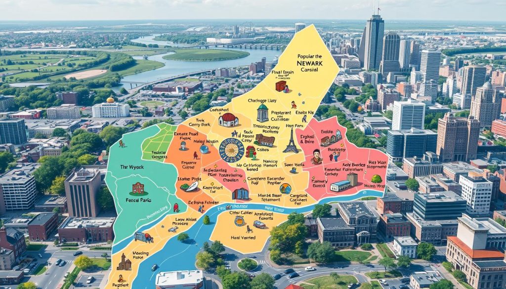 Newark popular areas safety levels Newark popular areas safety levels
