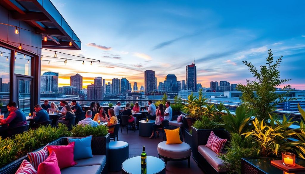 Newark rooftop bars with a view Newark rooftop bars with a view