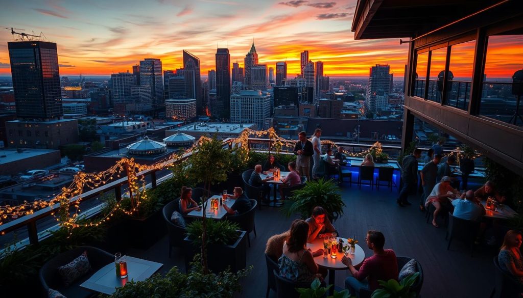 Newark rooftop bars with scenic views Newark rooftop bars with scenic views