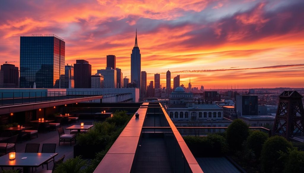 Newark skyline rooftop bars Newark skyline rooftop bars