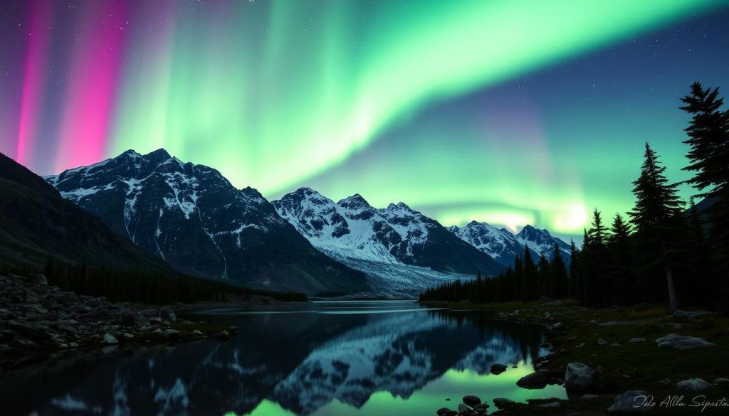 Northern Lights in Denali National Park Northern Lights in Denali National Park