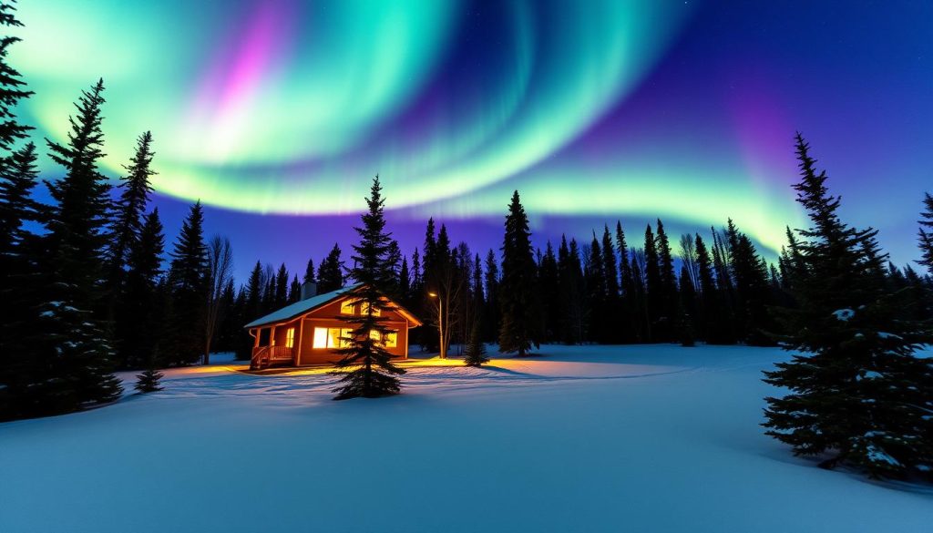 Northern lights tours in Fairbanks