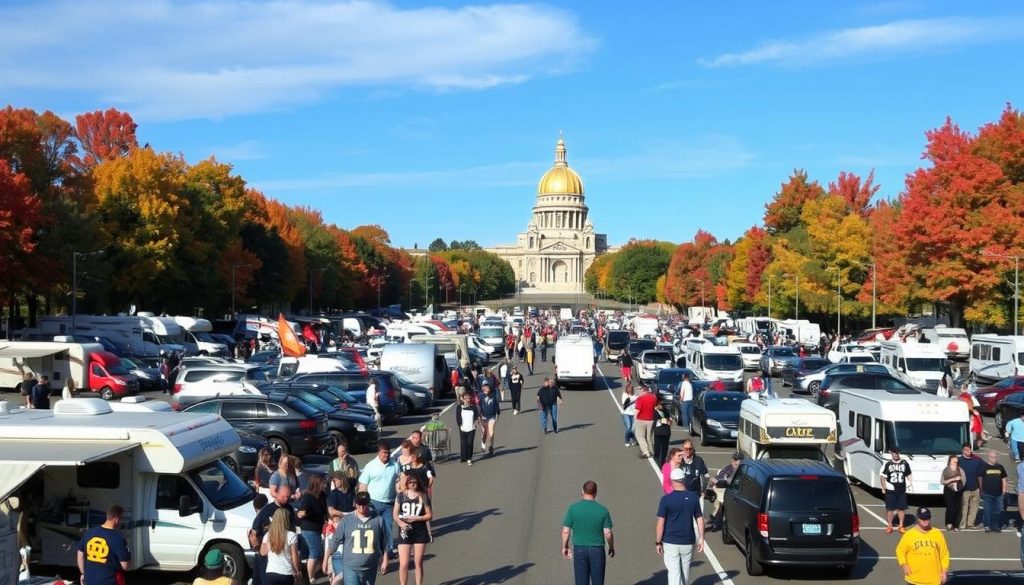 Notre Dame football game day parking Notre Dame football game day parking