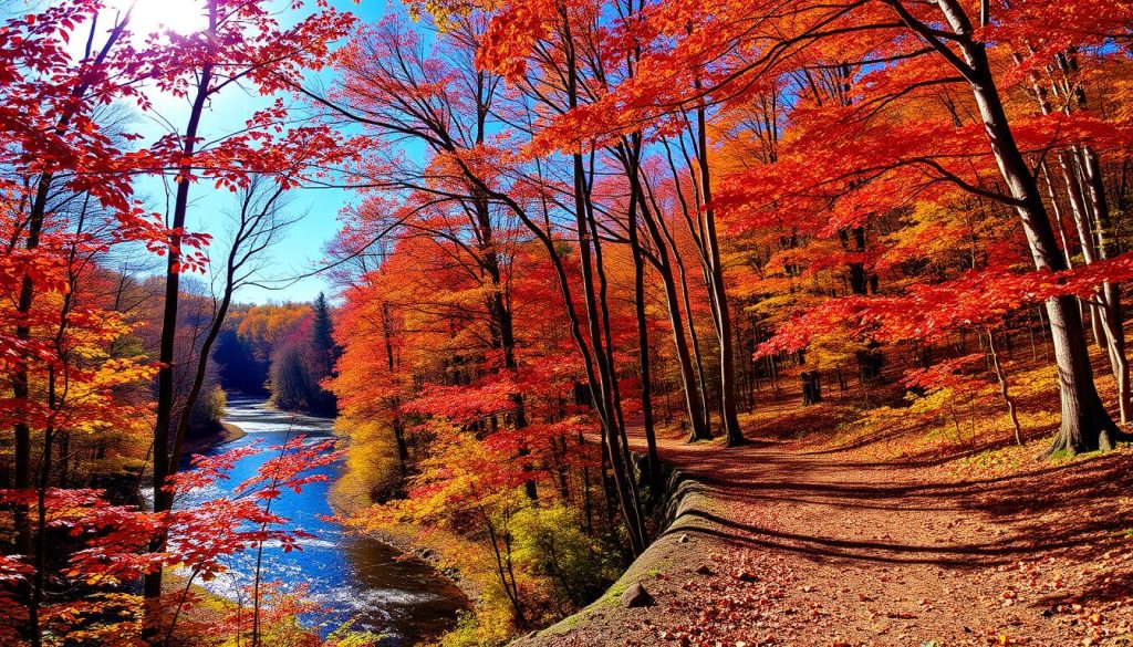 Outdoor adventures in New England fall foliage Outdoor adventures in New England fall foliage