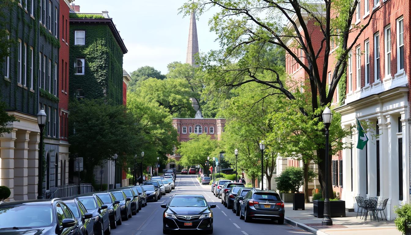 Parking near Princeton University