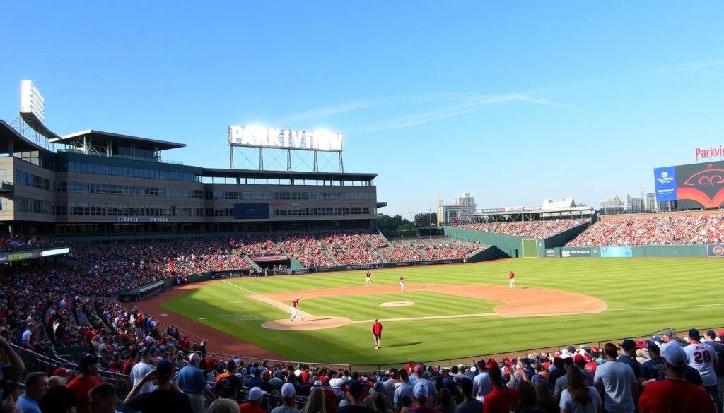 Parkview Field, a popular destination for baseball in Fort Wayne