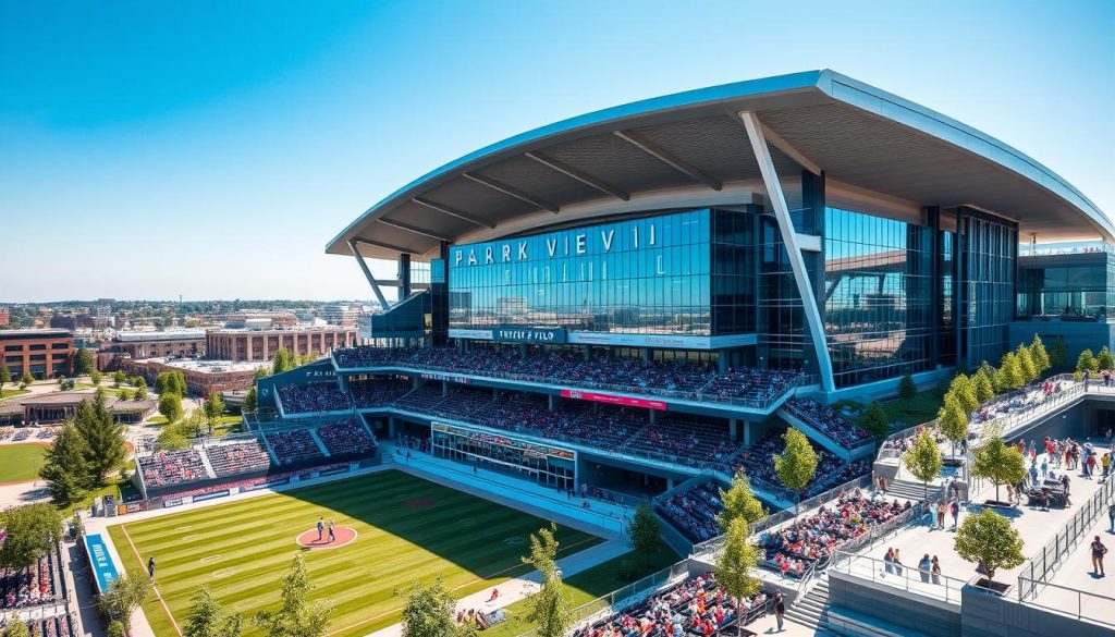 Parkview Field modern architecture Parkview Field modern architecture