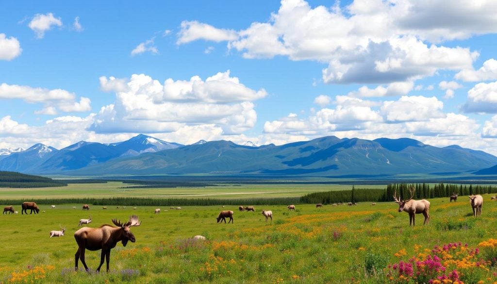 Peak wildlife viewing in Denali National Park