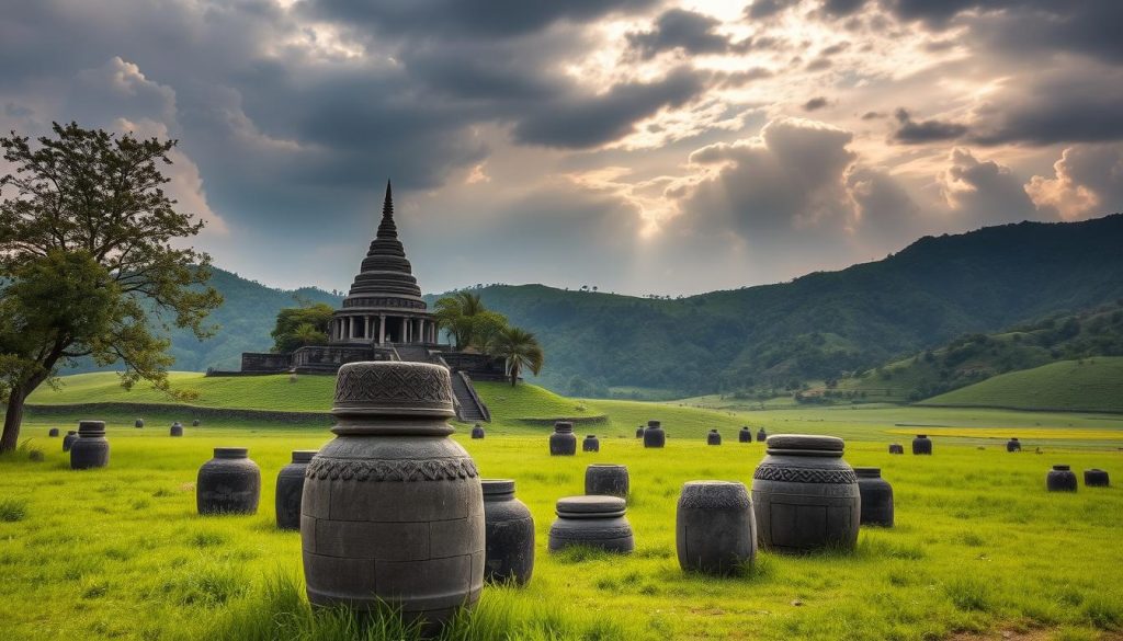 Plain of Jars attractions in Muang Khoun Plain of Jars attractions in Muang Khoun