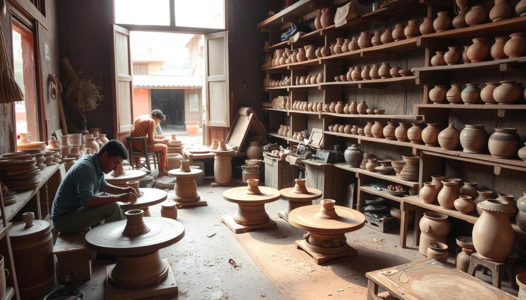 Pottery in Bhaktapur