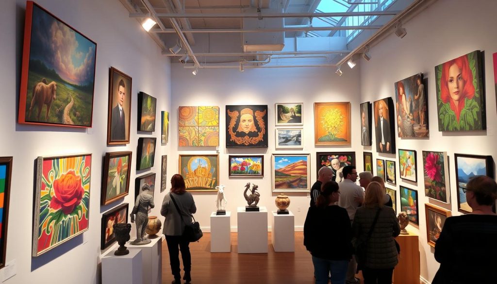 Princeton art galleries showcasing local artists