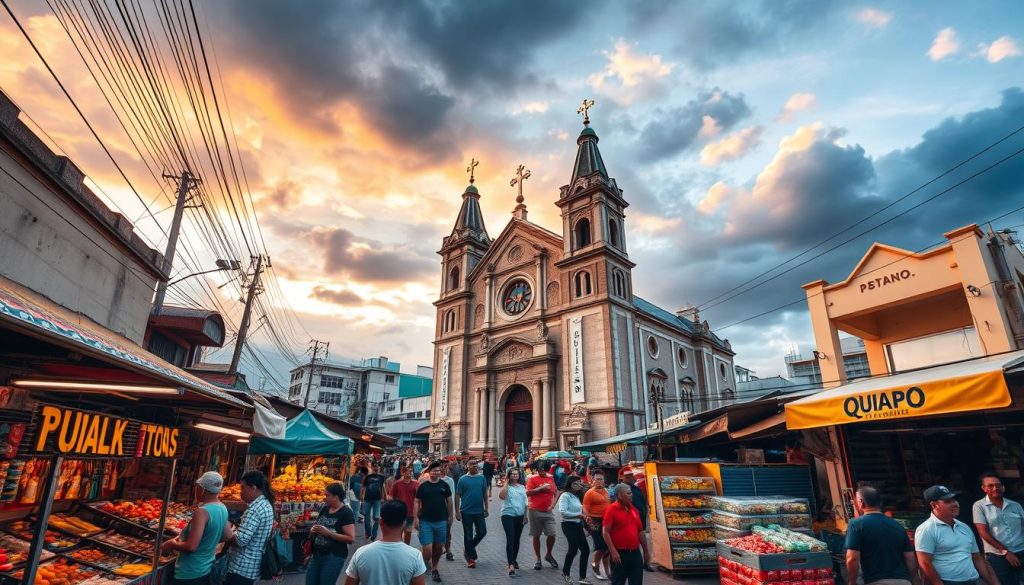 Quiapo Church and Market Life