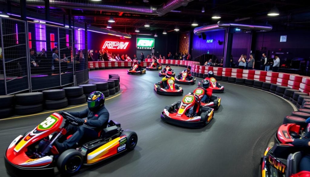 RPM Raceway Jersey City indoor go-kart racing