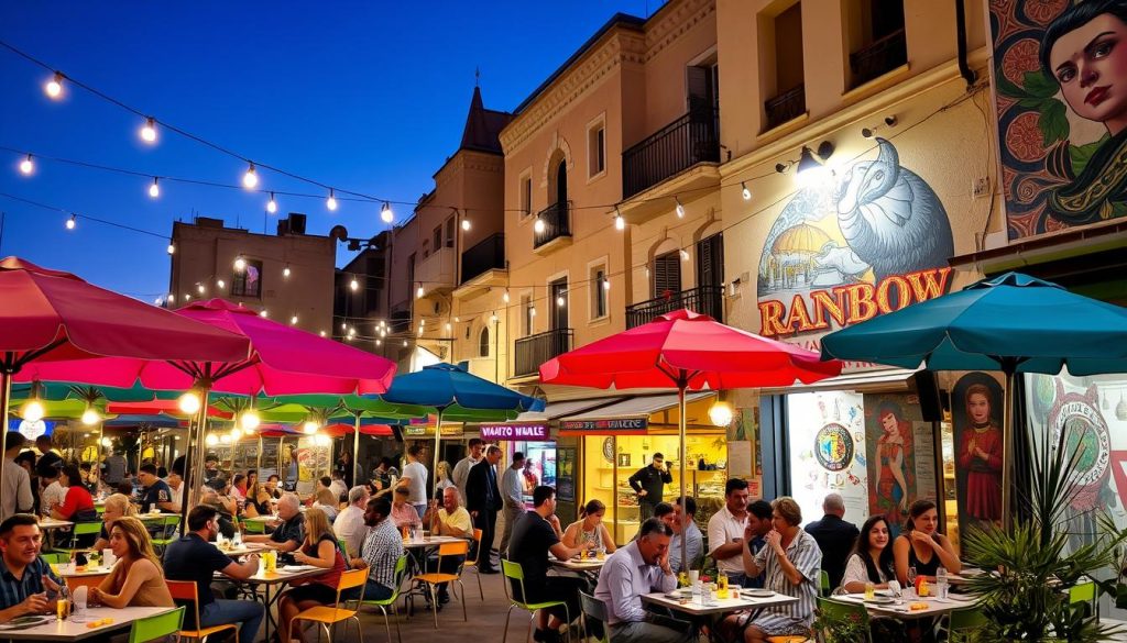 Rainbow Street Amman dining and nightlife Rainbow Street Amman dining and nightlife