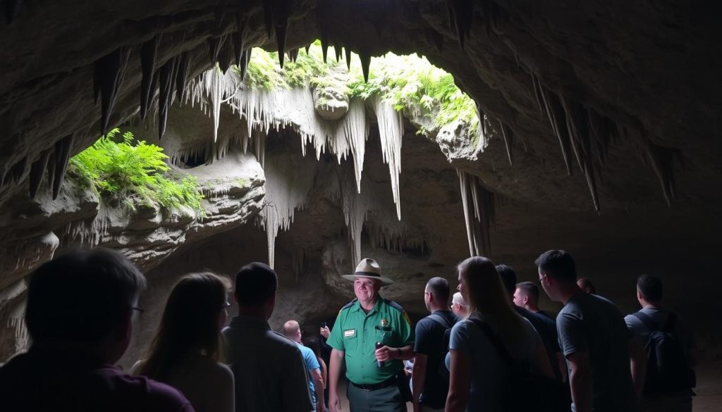 Ranger-led tours at Mammoth Cave Ranger-led tours at Mammoth Cave
