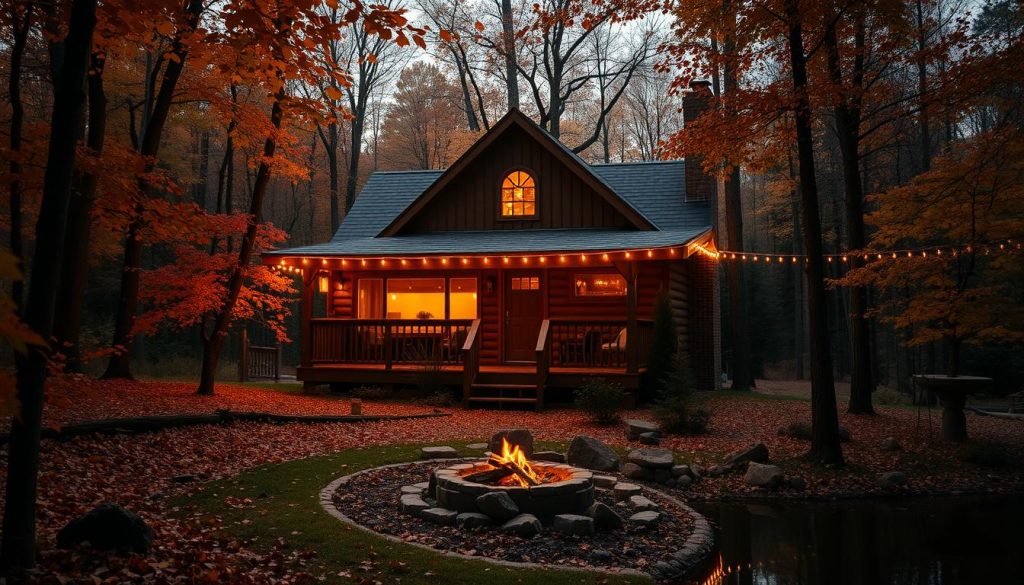 Romantic cabins near Indianapolis