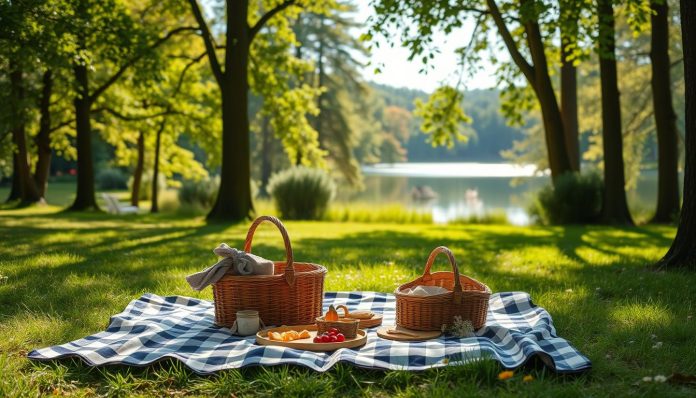 Romantic picnic spots in South Bend nature