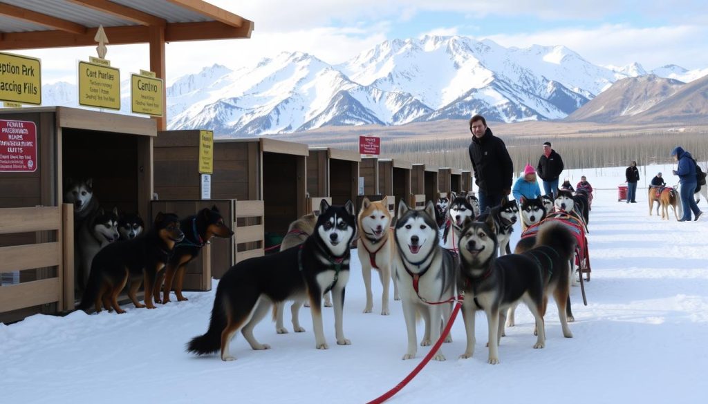 Safety guidelines for dog sledding in Denali Park