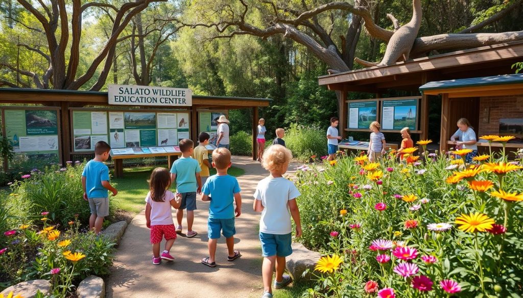 Salato Wildlife Education Center for nature education and wildlife experiences with kids. Salato Wildlife Education Center for nature education and wildlife experiences with kids.