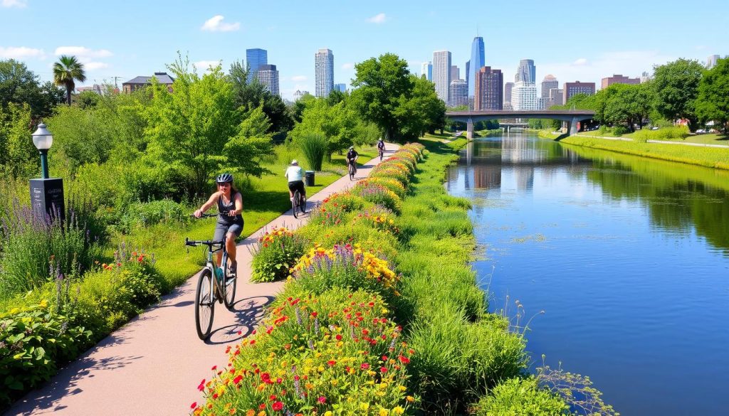 Scenic bike routes in Indianapolis Scenic bike routes in Indianapolis