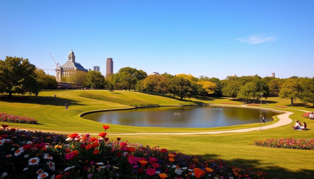 Scenic parks Jersey City