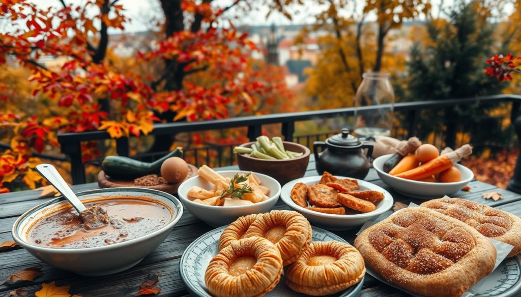 Seasonal Czech cuisine in autumn Prague Seasonal Czech cuisine in autumn Prague