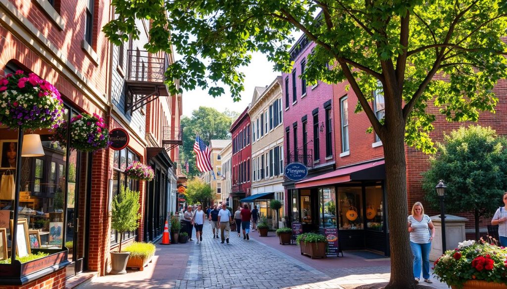 Shopping downtown Frederick Shopping downtown Frederick