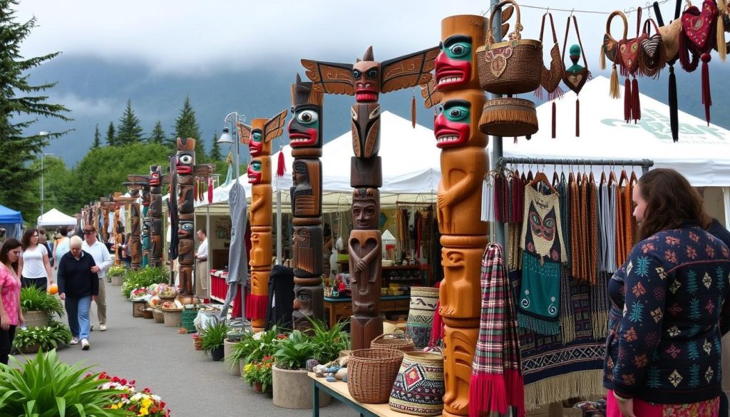 Shopping for Native Alaskan crafts Shopping for Native Alaskan crafts