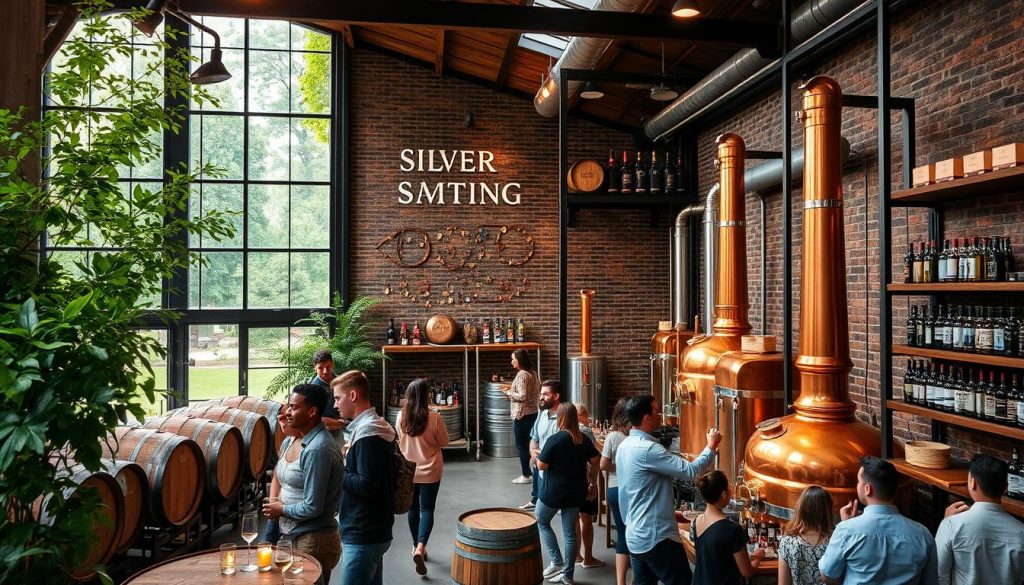 Silver Spring distillery tour Silver Spring distillery tour