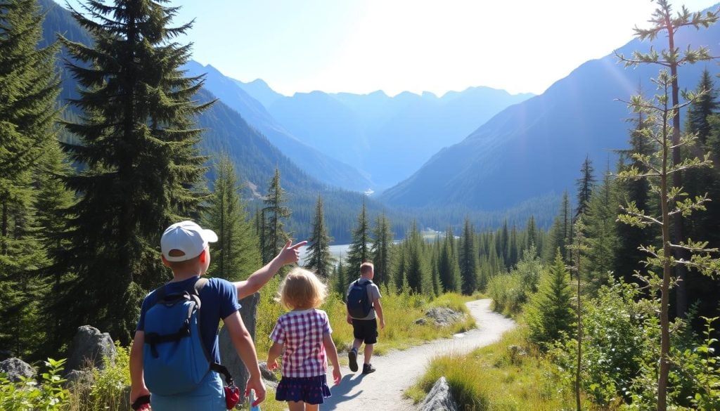 Simple Juneau hiking trails for families