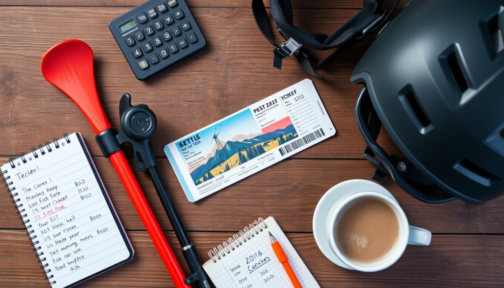 Ski lift tickets and rentals budgeting Ski lift tickets and rentals budgeting