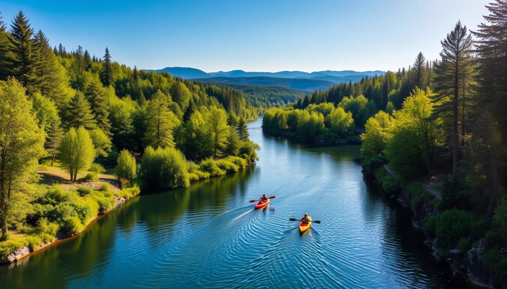 South Bend canoeing and kayaking trails