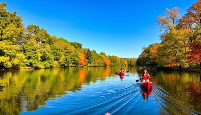 South Bend canoeing and kayaking trails