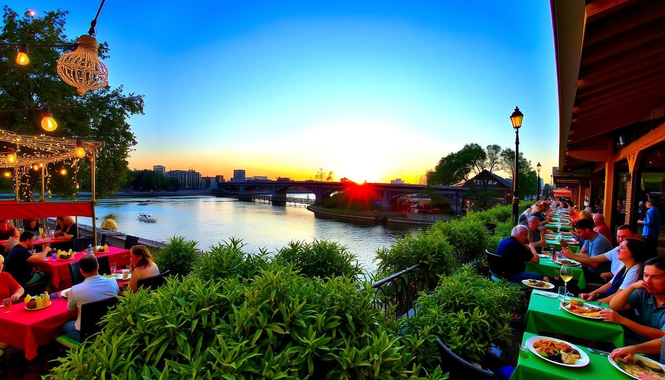 Picture of Explore South Bend Riverwalk Dining Options