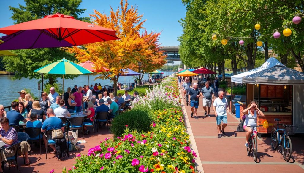 South Bend riverwalk events