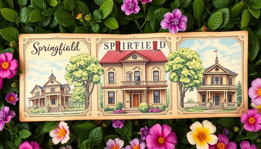 Springfield historic homes itinerary