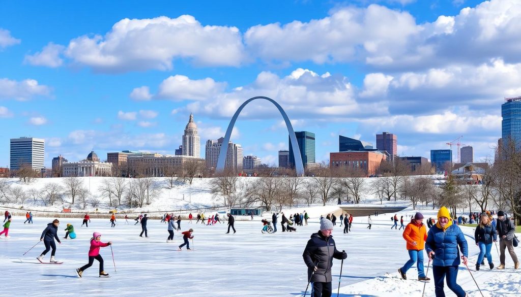 St. Louis outdoor sports in winter activities