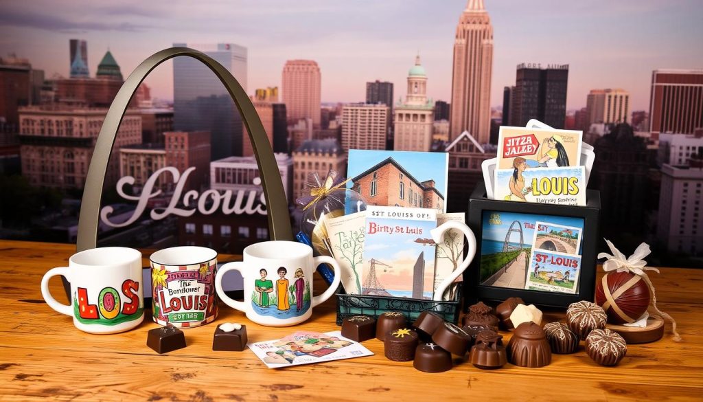 St. Louis souvenirs showcasing unique gifts from St. Louis