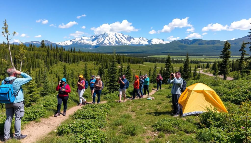 Sustainable activities in Denali