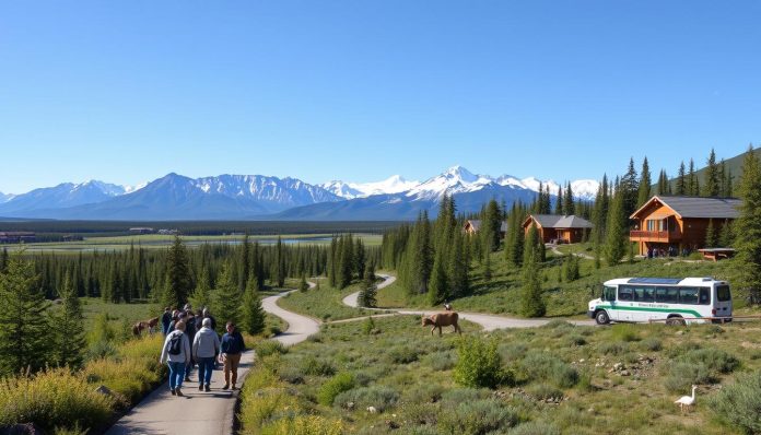 Sustainable tourism practices in Denali National Park