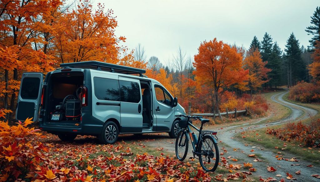 Sustainable transportation options for fall travel