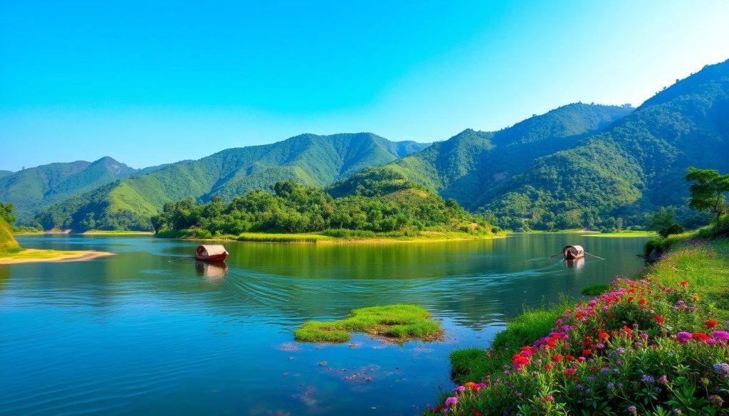 Sylhet sightseeing at Jaflong's scenic landscapes Sylhet sightseeing at Jaflong's scenic landscapes
