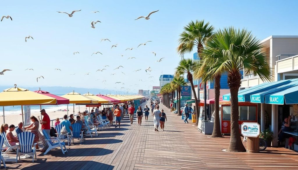 Tips for walking on the Atlantic City boardwalk Tips for walking on the Atlantic City boardwalk