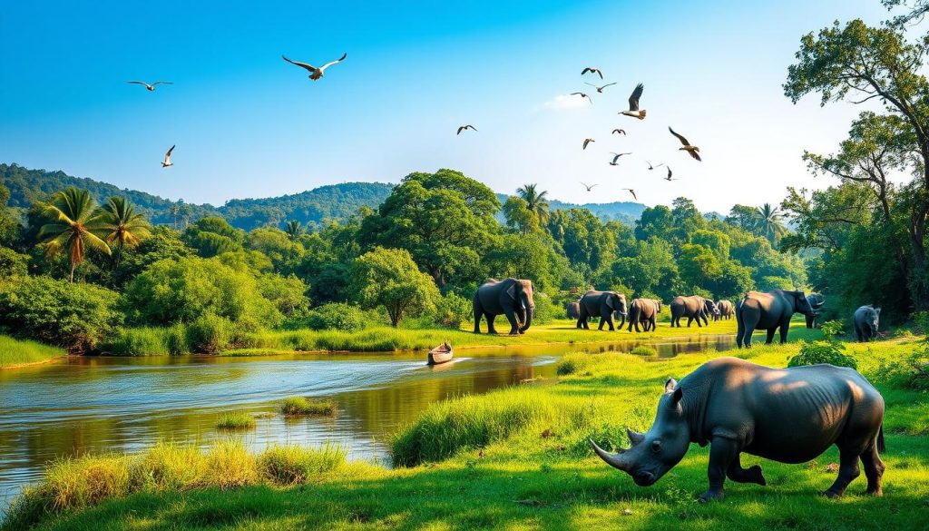 Top attractions in Chitwan National Park 5-day tour