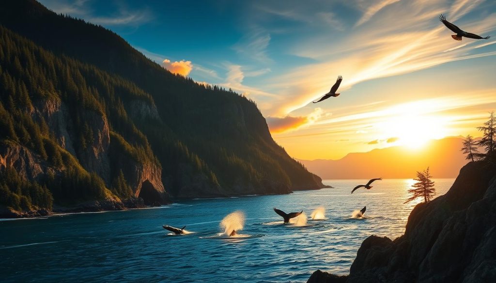 Top whale watching destinations in Alaska Top whale watching destinations in Alaska